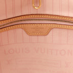 Damier Azur Neo Neverfull MM Rose Ballerine