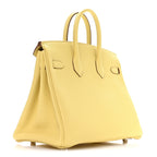 Togo Birkin 25 Jaune Poussin