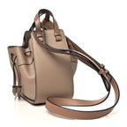 Calfskin Mini Hammock Shoulder Bag Sand Mink