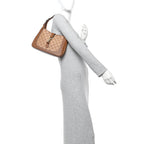 Raffia GG Supreme Monogram Calfskin Small Jackie 1961 Hobo Natural
