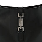 Calfskin Small Jackie O Hobo Black