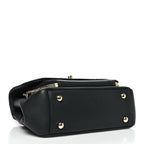 Caviar Quilted Small Business Affinity Flap Black