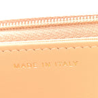 Caviar Quilted Wallet on Chain WOC Beige