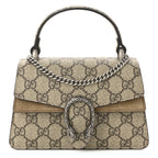 GG Supreme Monogram Mini Dionysus Top Handle Bag Taupe