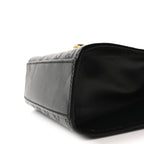 Guccissima Small Padlock Shoulder Bag Black