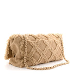Tweed Nature Flap Dark Beige