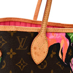 Monogram Roses Neverfull MM