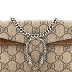 GG Supreme Monogram Super Mini Dionysus Shoulder Bag Taupe