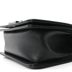 Caviar Quilted Small Boy Flap Black