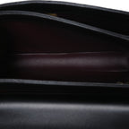 Lambskin Quilted Medium Trendy CC Flap Dual Handle Bag Black