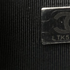 Lambskin Quilted Wallet On Chain WOC So Black