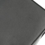 Metallic Calfskin Quilted Small Boy Flap Dark Silver