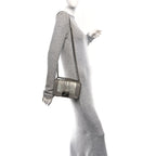 Galuchat Stingray Small Boy Flap Silver