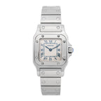 Stainless Steel 24mm Santos de Cartier Galbee Quartz Watch