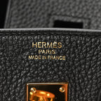 Togo Birkin 25 Black