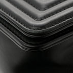 Calfskin Quilted New Medium Boy Flap Black