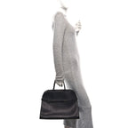 Polished Saddle Calfskin Soft Margaux Belt 15 Black