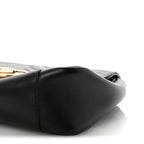 Calfskin Matelasse Medium GG Marmont Shoulder Bag Black