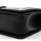 Caviar Quilted Medium Boy Flap Black
