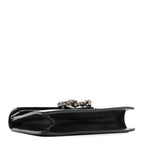 Dollar Calfskin Crystal Super Mini Dionysus Shoulder Bag Black