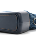 Denim Calfskin Medium Gabrielle Hobo Blue