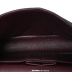 Lambskin Quilted Small Double Flap Black