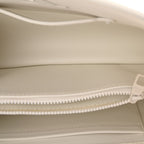 Taurillon Capucines East West MM Optic White