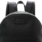 Guccissima Signature Small Day Backpack Black
