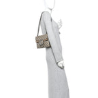 GG Supreme Monogram Mini Dionysus Shoulder Bag Taupe