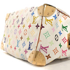 Monogram Multicolor Speedy 30 White