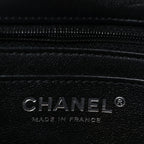 Lambskin Quilted Mini Rectangular Flap Black