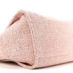 Lurex Boucle Deauville Medium Tote Pink
