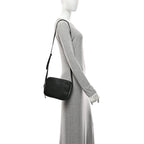 Microguccissima Mini Bree Messenger Bag Black