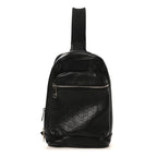 Guccissima Sling Backpack Black