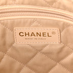 Shiny Calfskin Quilted Small Chanel 22 White