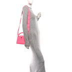 Taurillon Monogram Tuffetage Capucines Mini Fluo Pink