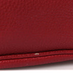 Pebbled Calfskin Small Soho Disco Bag Vibrant Red
