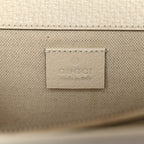 Textured Calfskin Crystal Small Dionysus Shoulder Bag Mystic White