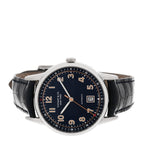 Stainless Steel Alligator 40mm CT60 3-Hand Automatic Watch Blue