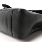Calfskin Matelasse Large GG Marmont Shoulder Bag Black