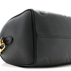 Empreinte Monogram Giant Speedy Bandouliere 25 Black