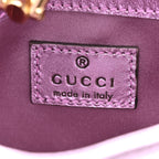 Laminated Nappa Nano Jackie 1961 Hobo Metallic Rosa