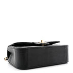 Lizard Mini Rectangular Flap Black