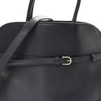 Polished Saddle Calfskin Soft Margaux 12 Black