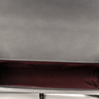 Calfskin Double Stitch New Medium Boy Flap Grey
