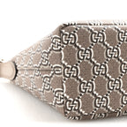GG Shadow Monogram Super Mini Ophidia Shoulder Bag Taupe