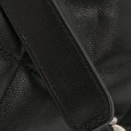 Goatskin Quilted Maxi Chanel 19 Flap Black