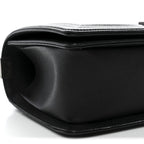 Caviar Quilted Medium Boy Flap Black