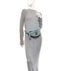 Calfskin New Wave Bumbag Porcelain Blue