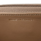 Caviar Quilted Wallet on Chain WOC Beige